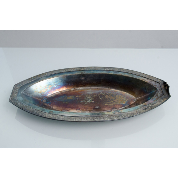 Vintage Silver Tray - Picture 2 of 5